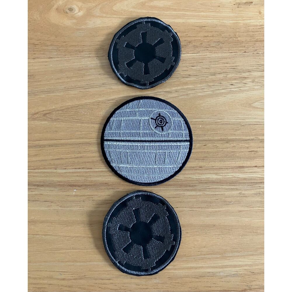 Loungefly Her Universe Star Wars Death Star Imperial Symbol Embroidered Patches